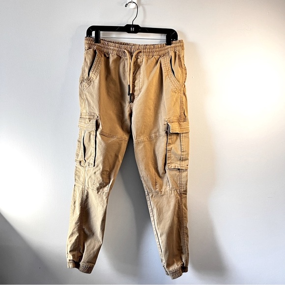 Primark Other - Denim Co. Dark Kaki Cuffed Cargo Men's Size Medium
